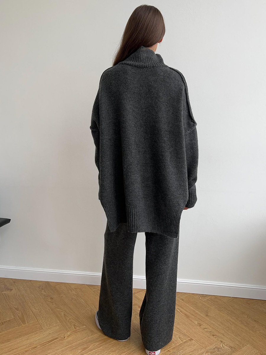 Sofia | Elegant stickat set i oversize för avkoppling