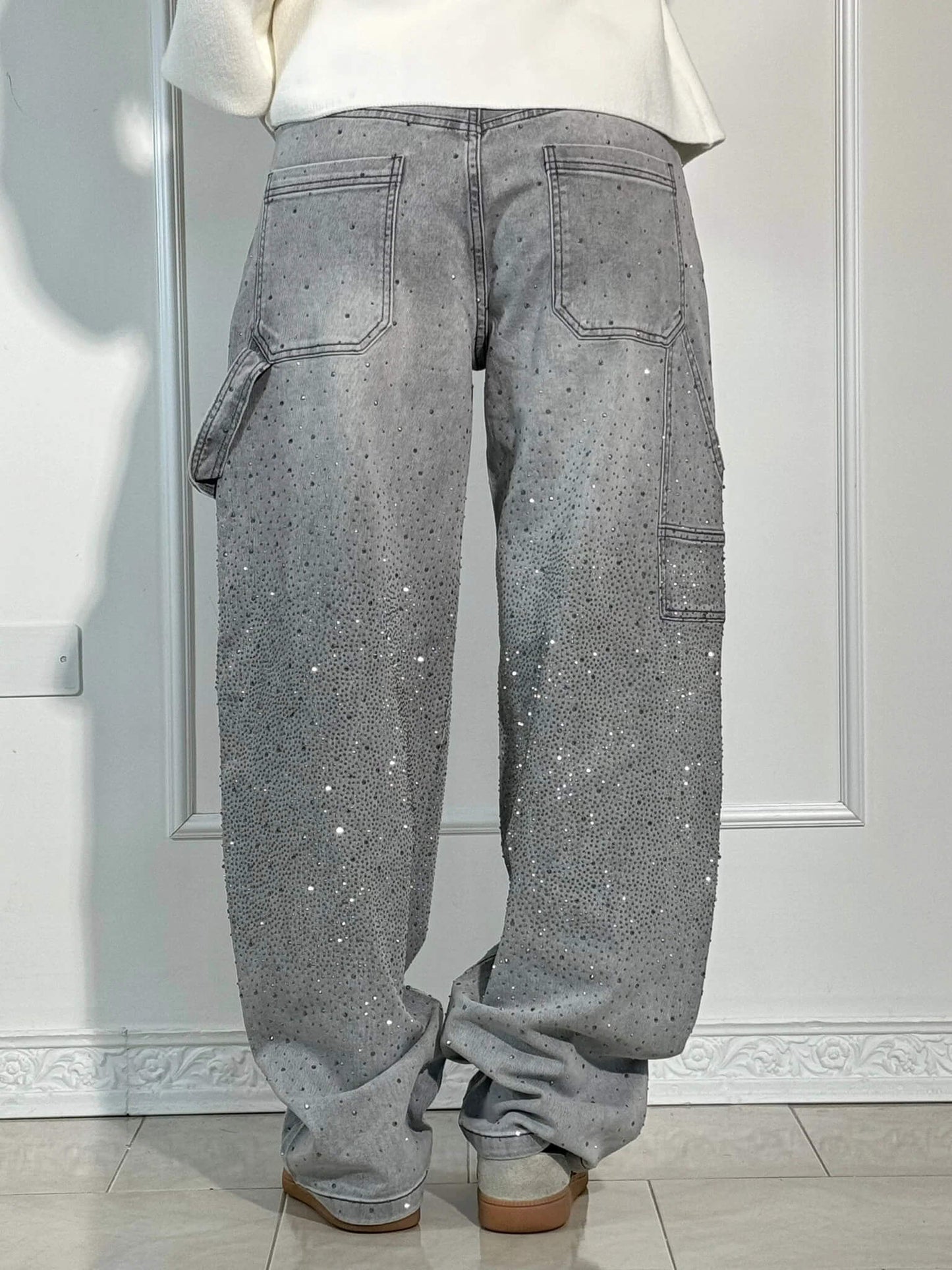 Moderne Denim Jeans med Høj Talje – Uforlignelig Stil og Komfort