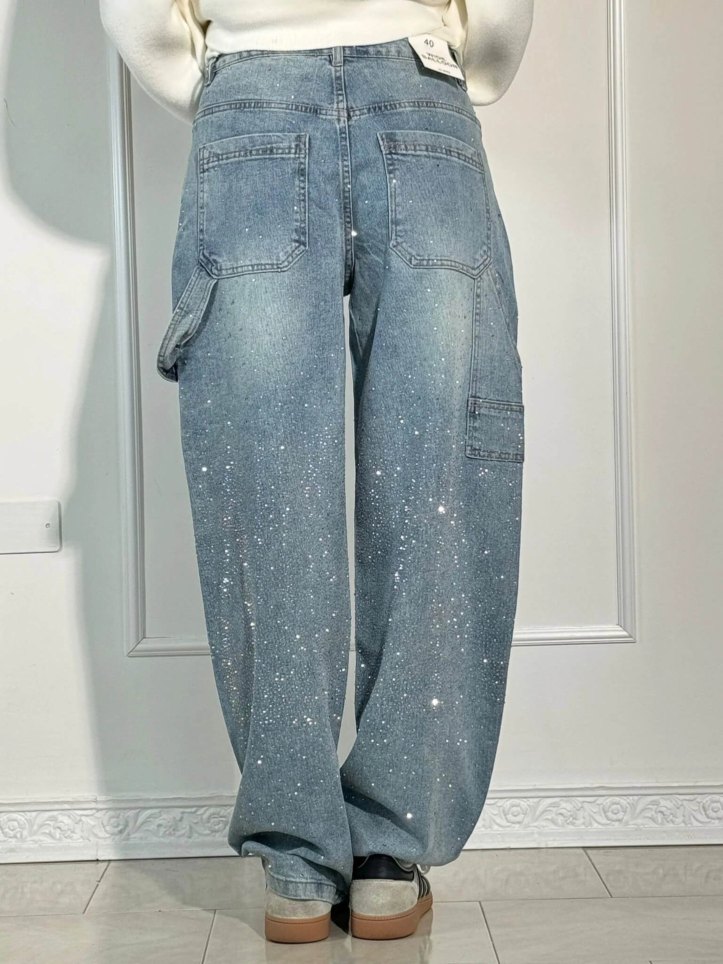 Moderne Denim Jeans med Høj Talje – Uforlignelig Stil og Komfort