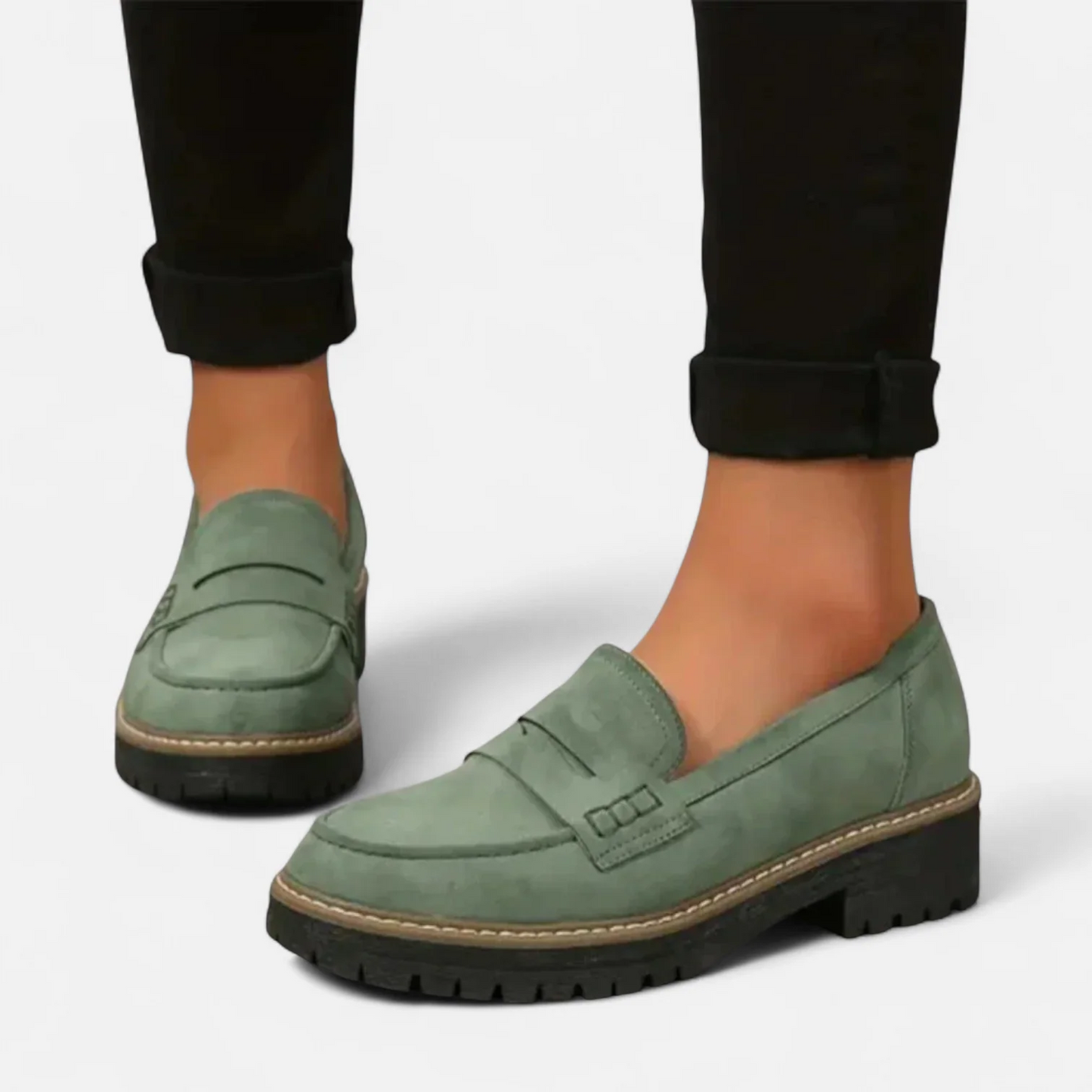 Svala | Eleganta Loafer med Distinkt Sula