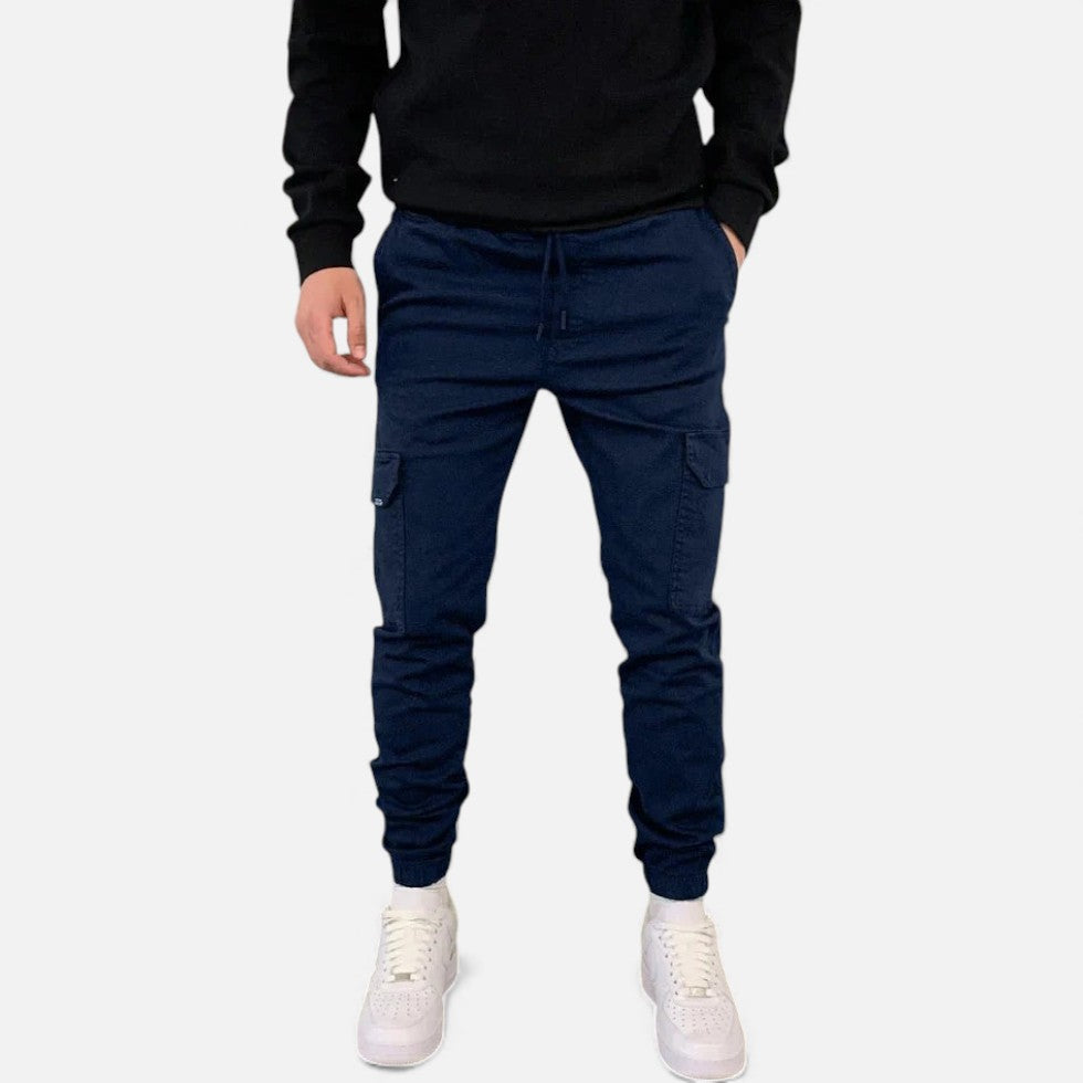 Cargo joggerbukser med lommer mænd