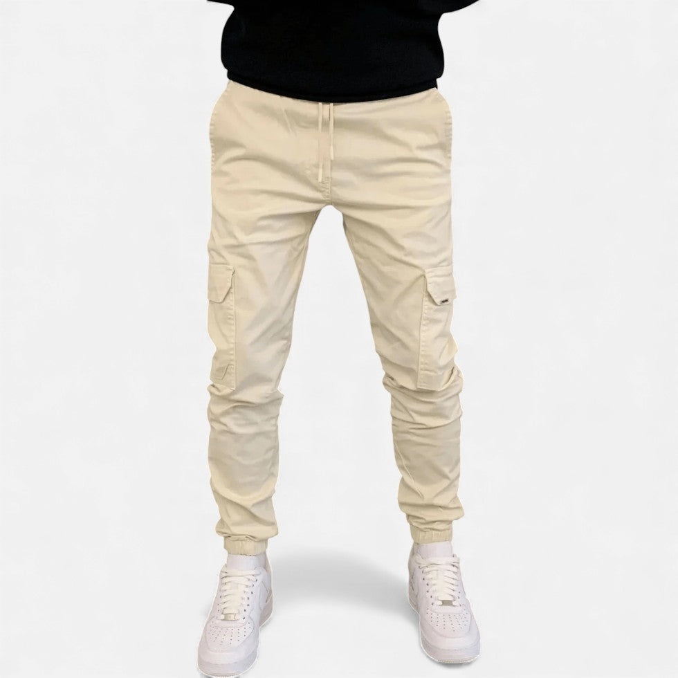 Cargo joggerbukser med lommer mænd