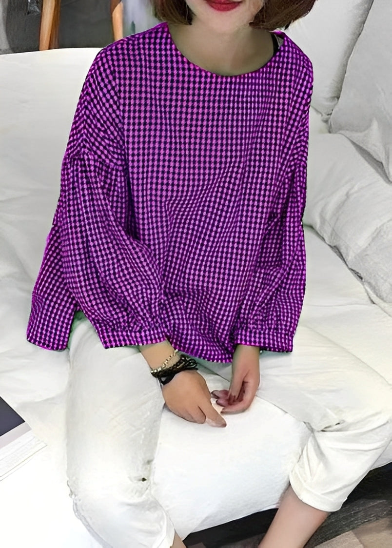 Emilia - Asymmetrisk Blus med Modern Elegans