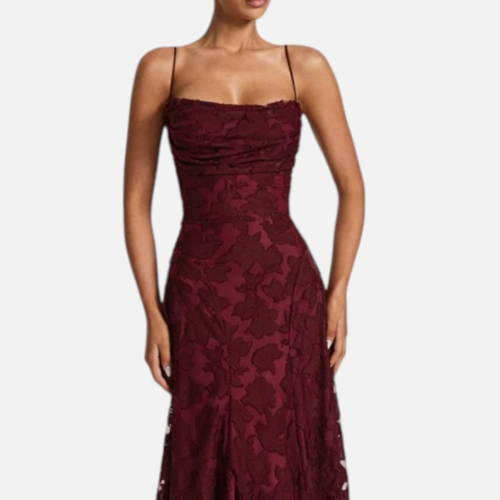 Aftenkjole kvinder med flared silhuet