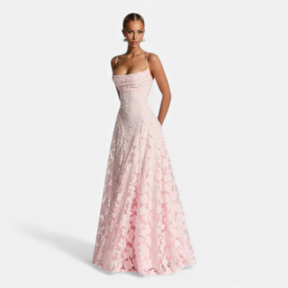 Aftenkjole kvinder med flared silhuet