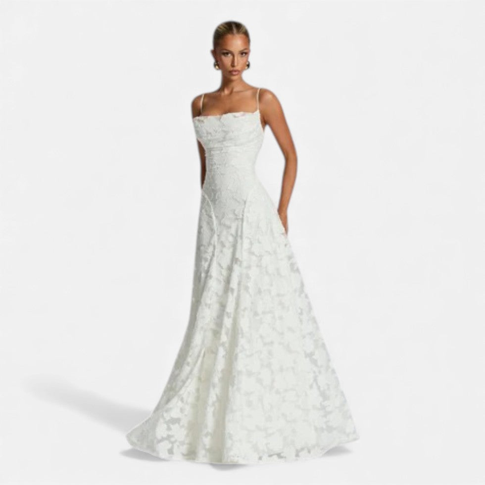 Aftenkjole kvinder med flared silhuet