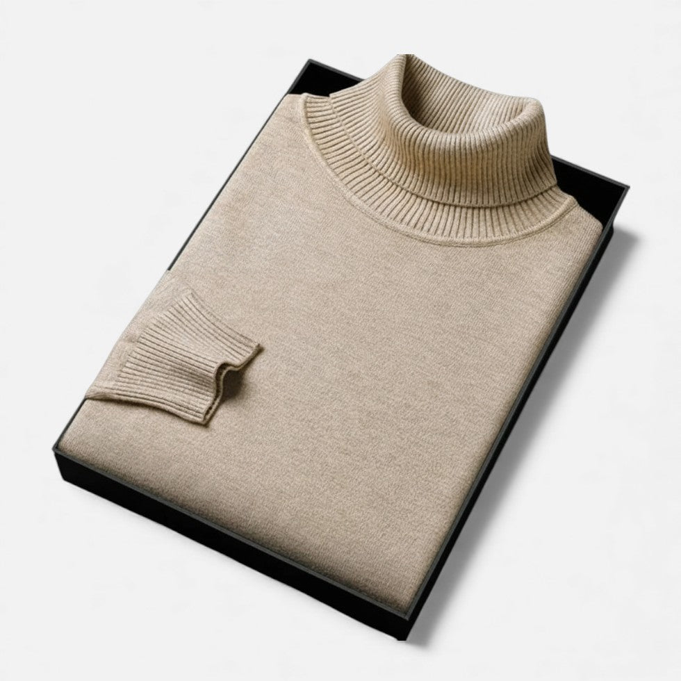 Cashmere Turtleneck Sweater Mænd