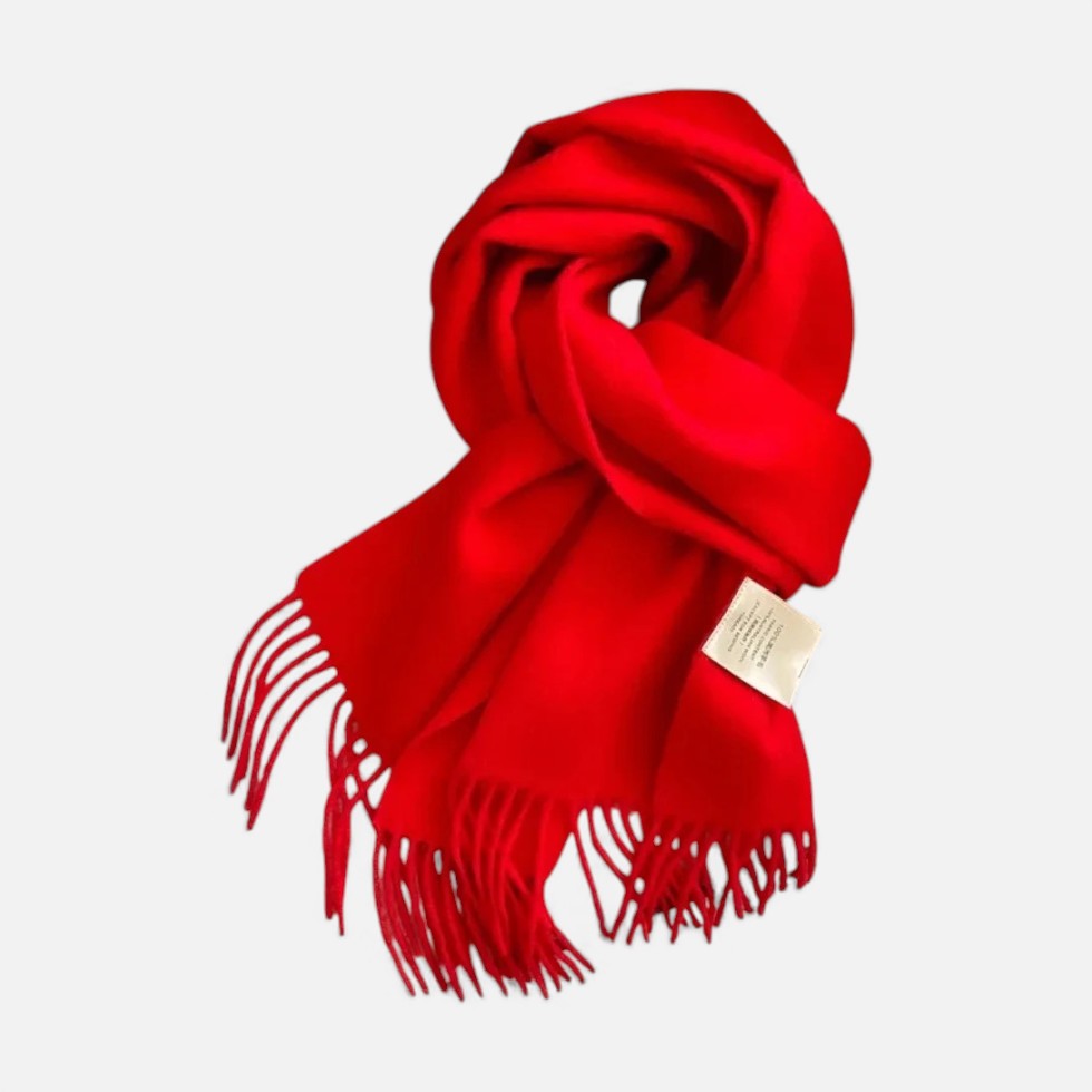 Blødt Frynse Tørklæde til Kvinder og Mænd