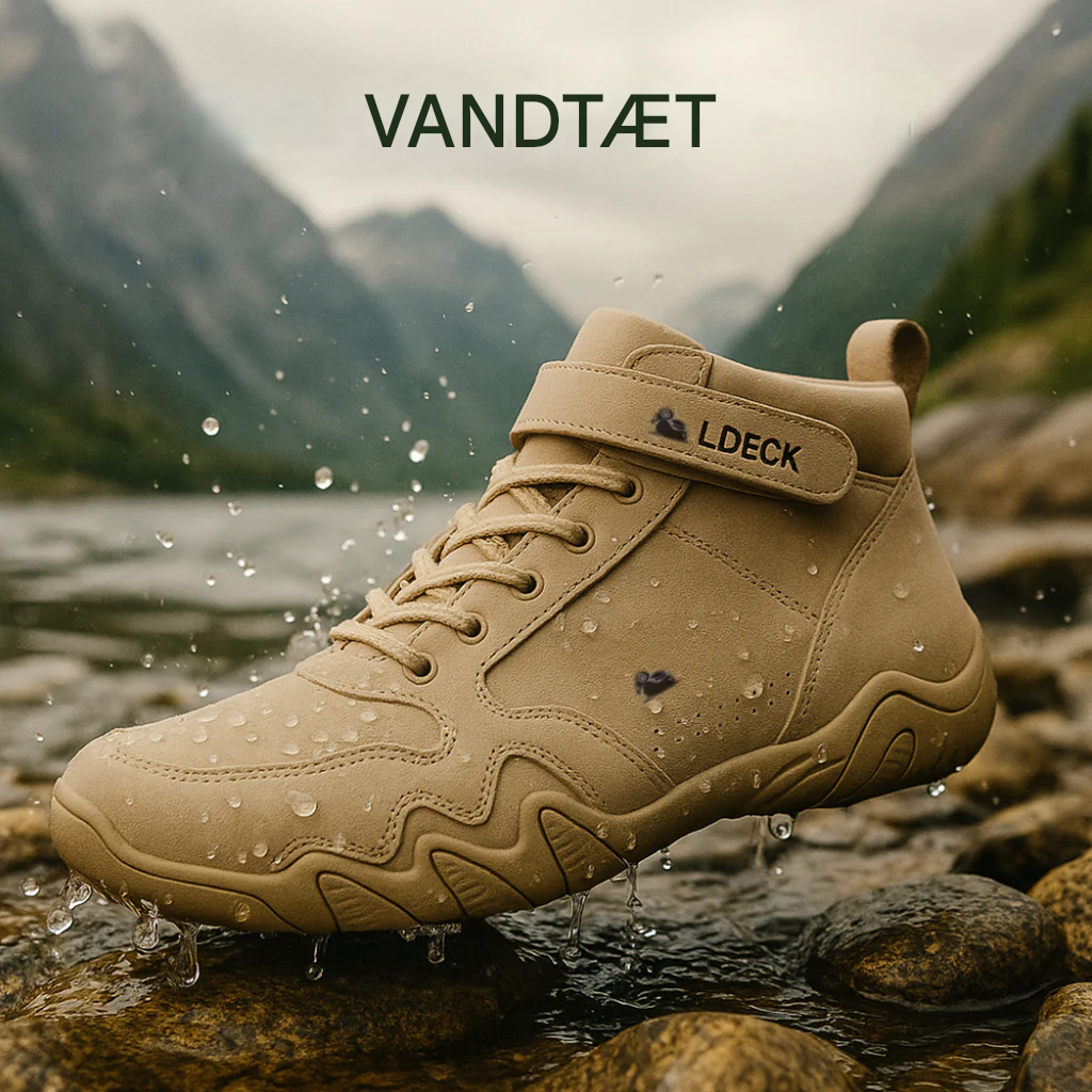 VarmNord – Barfodssko til smertelindring | Vandtæt, Åndbar & Skridsikker | Til hverdag, gåture & sund løbekomfort