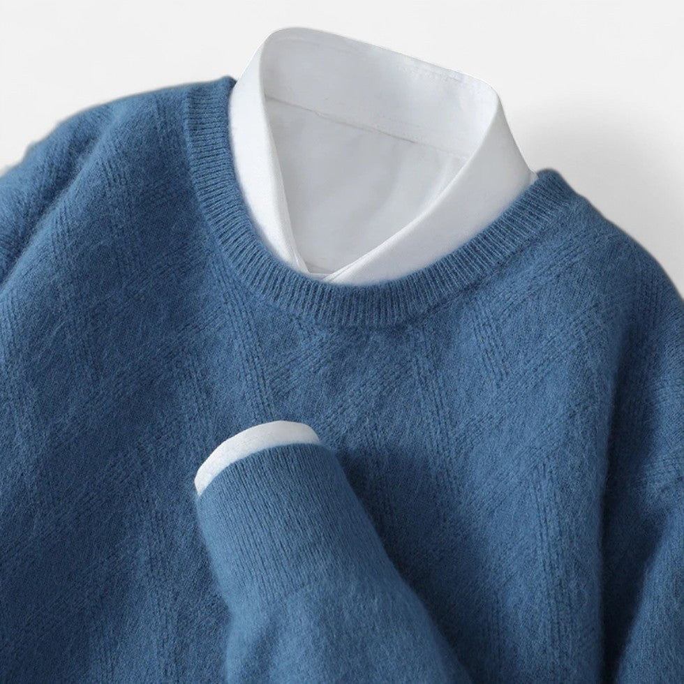 Cashmere rund hals sweater