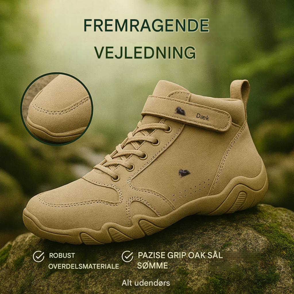 VarmNord – Barfodssko til smertelindring | Vandtæt, Åndbar & Skridsikker | Til hverdag, gåture & sund løbekomfort