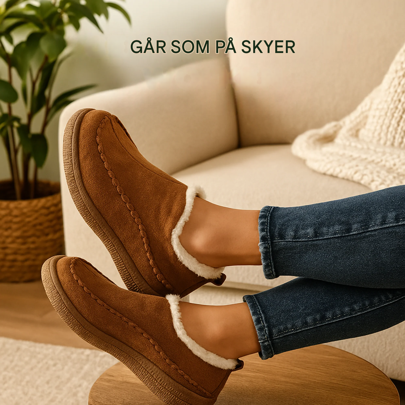 VarmNord – Varmisolerede komfort-hjemmesko | Ortopædisk, åndbar & skridsikker | Til kolde dage & smertefulde fødder