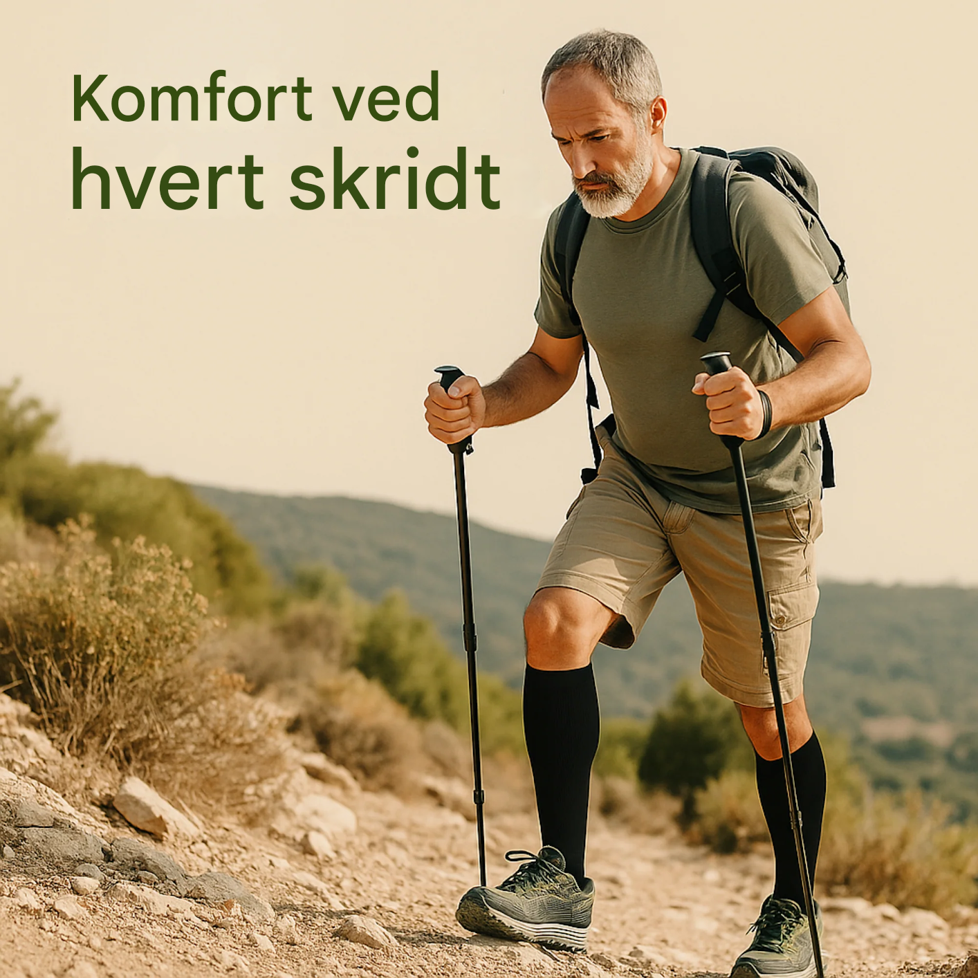 VarmNord – Kompressionsstrømper mod smerter | Åndbar & elastisk | Til sport, rejser & lange arbejdsdage