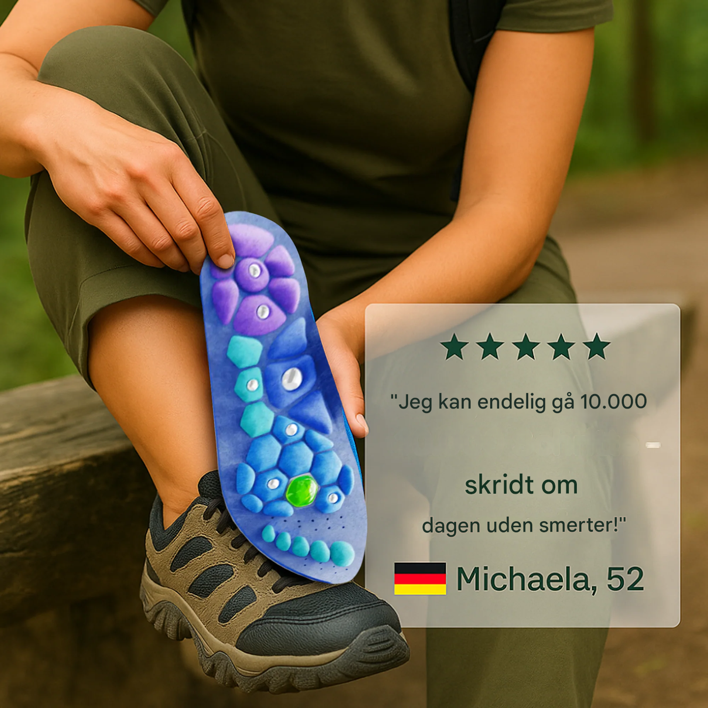 VarmNord – indlægssåler mere energi | Stimulere metabolisme & forbedre holdning | Ergonomisk til hverdag & arbejde