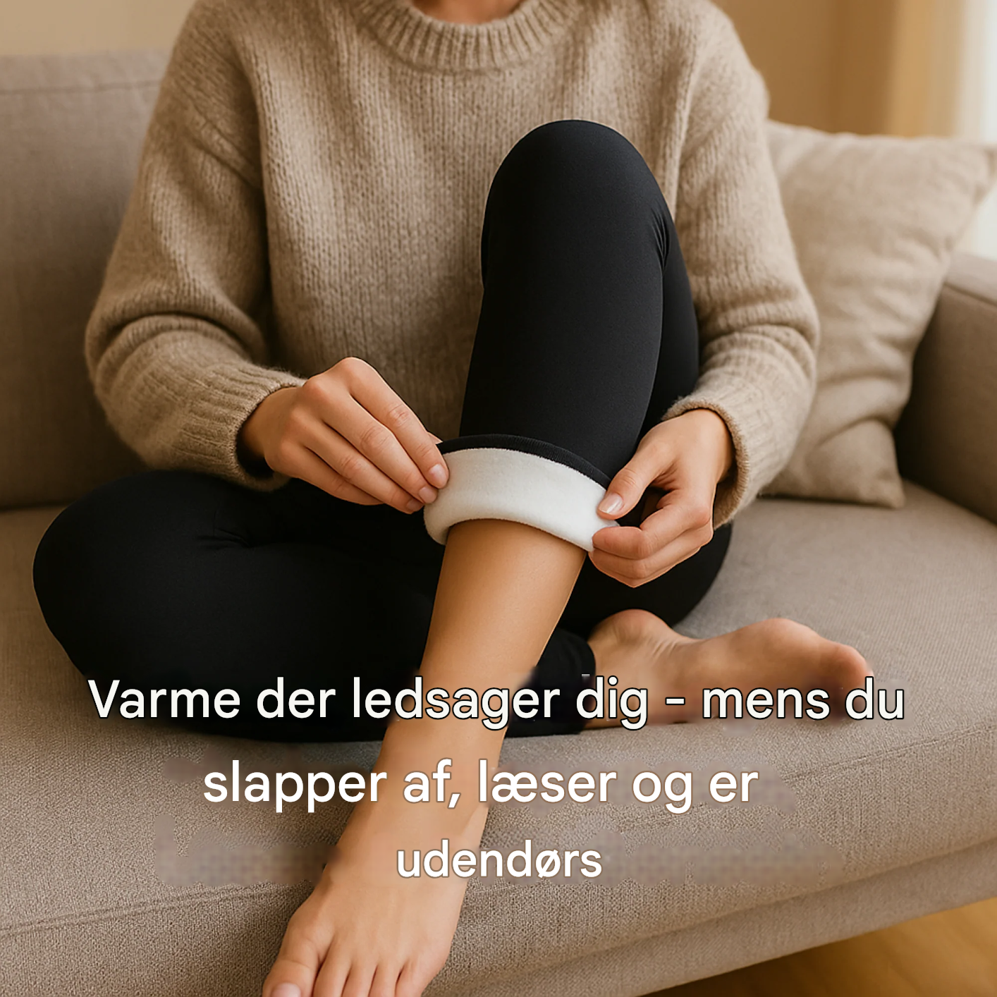 VarmNord – Thermoleggings Damer | fleeceforet åndbar | Vinterkomfort til udendørs og hverdag