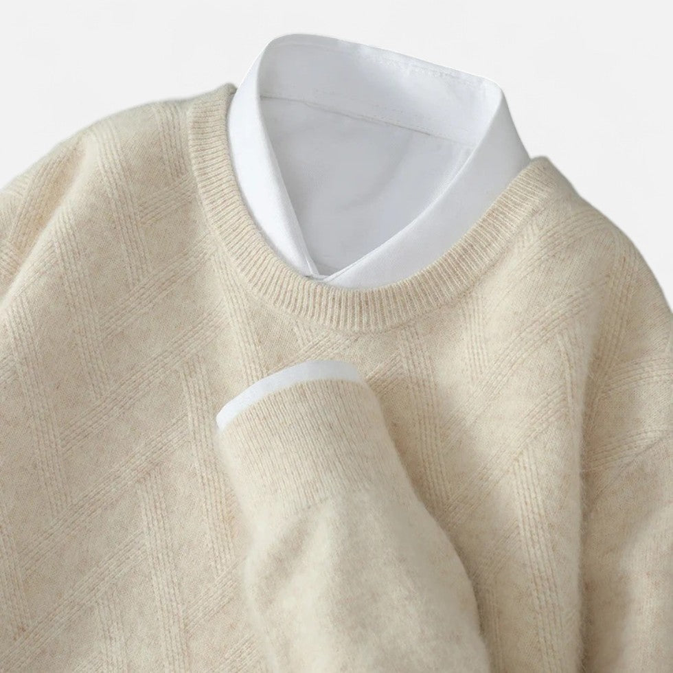 Cashmere rund hals sweater