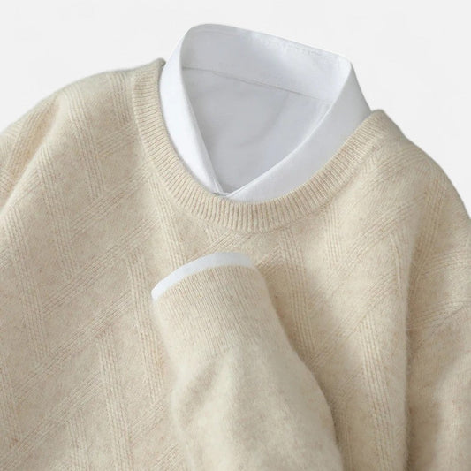 Cashmere rund hals sweater
