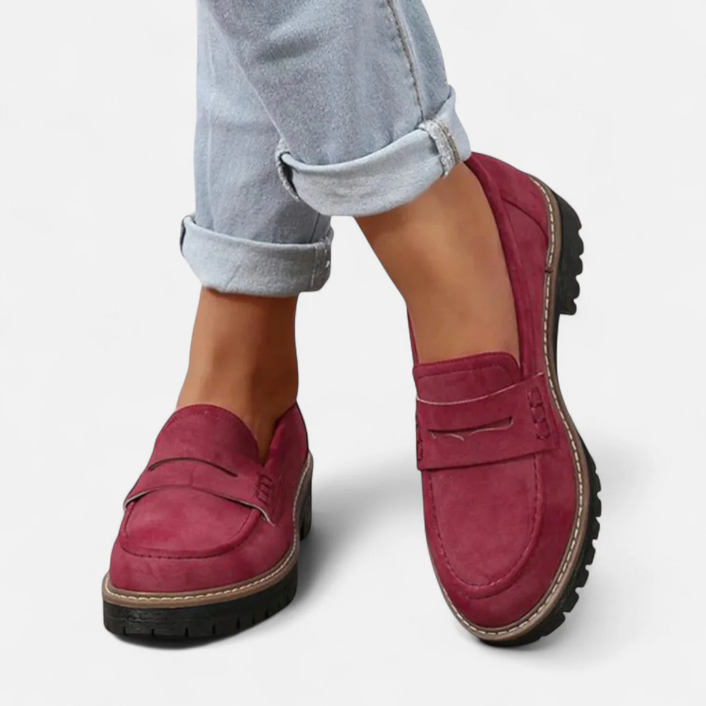 Svala | Eleganta Loafer med Distinkt Sula