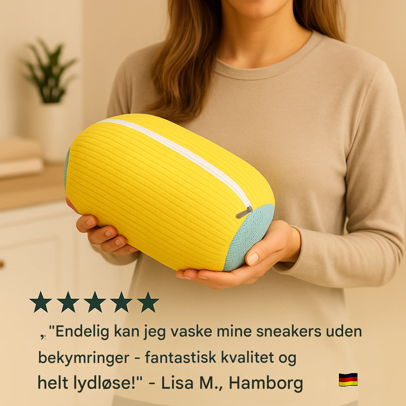 VarmNord - sko rengøringspose vaskemaskine | Mild rengøring & beskyttelse i centrifuge | Til sneakers & hverdagsko