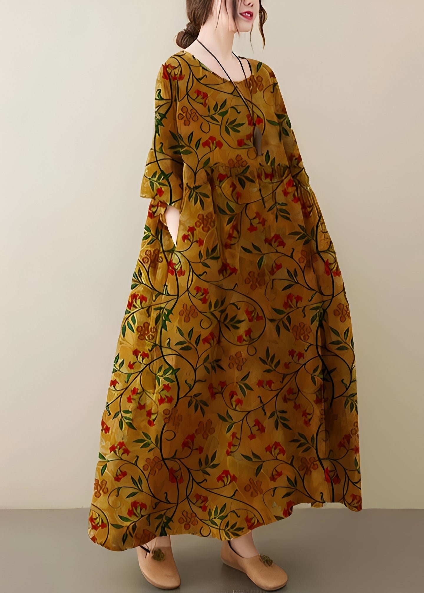 Livia - Eleganta klänningen med lätt och ledig silhuett