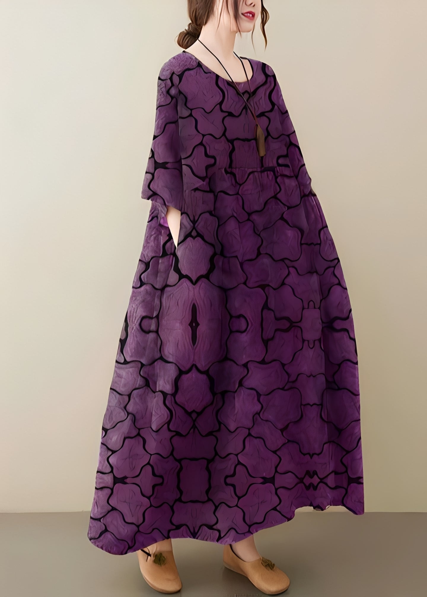 Livia - Eleganta klänningen med lätt och ledig silhuett