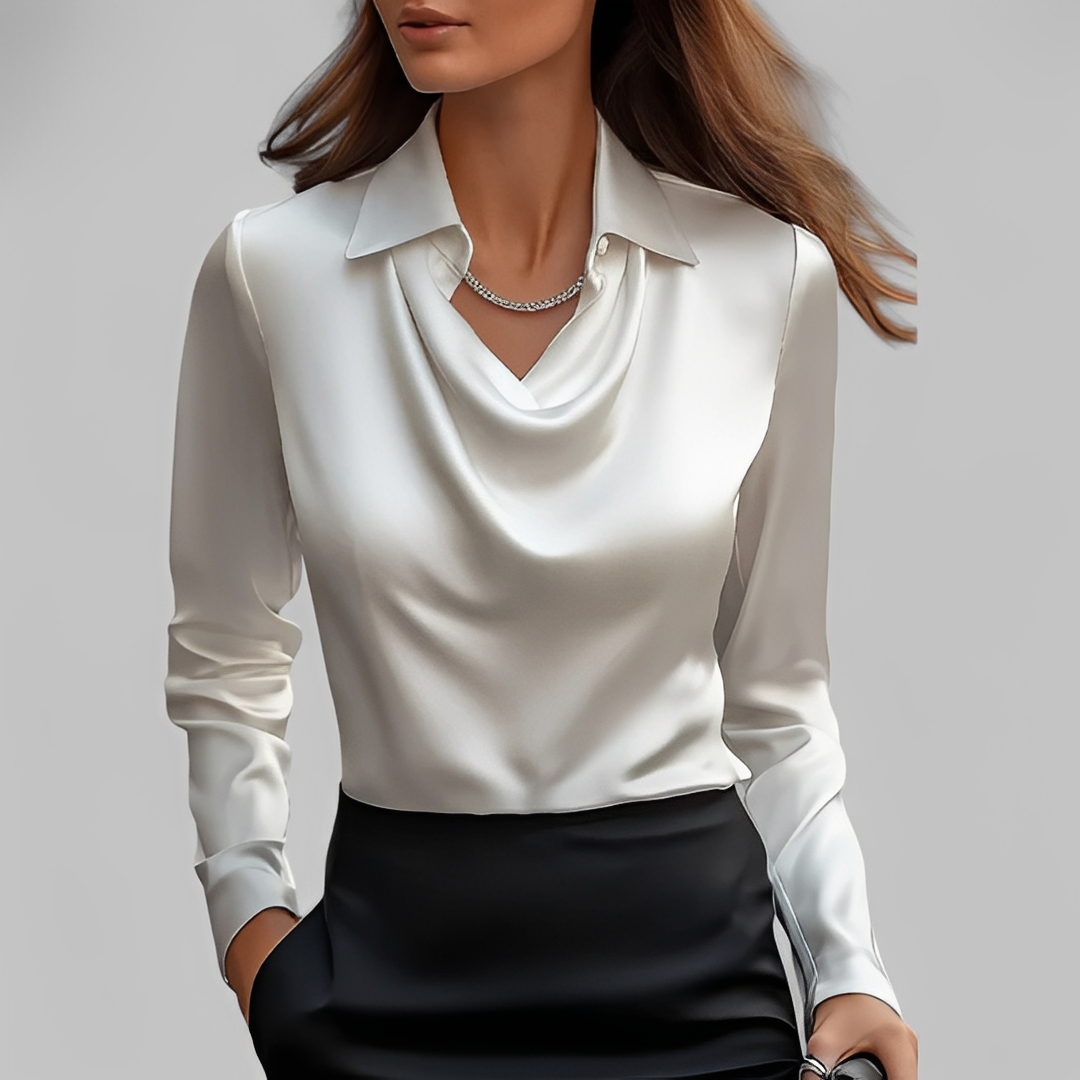 Ava - Elegant Blus för Stilmedvetna