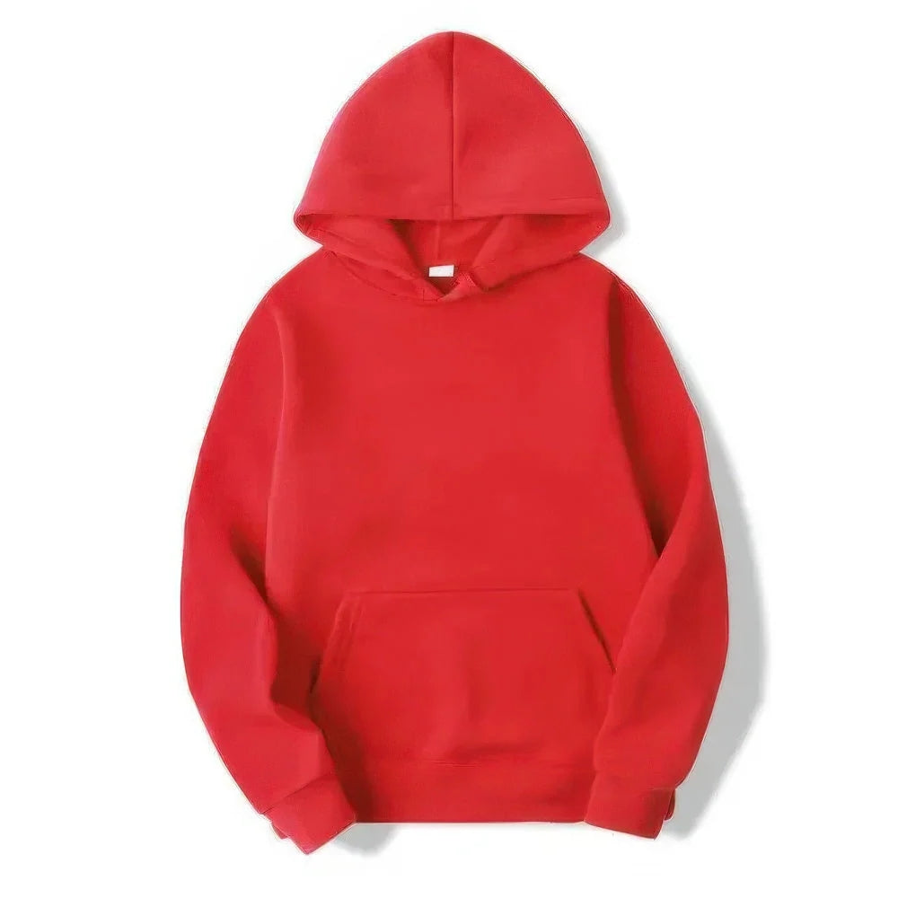 Hoodie med lange ærmer - justerbar pasform og afslappet komfort