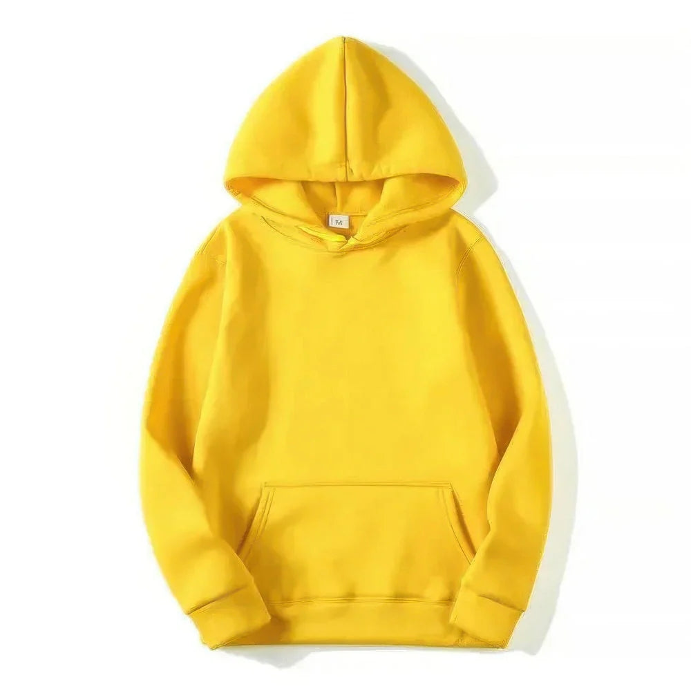 Hoodie med lange ærmer - justerbar pasform og afslappet komfort