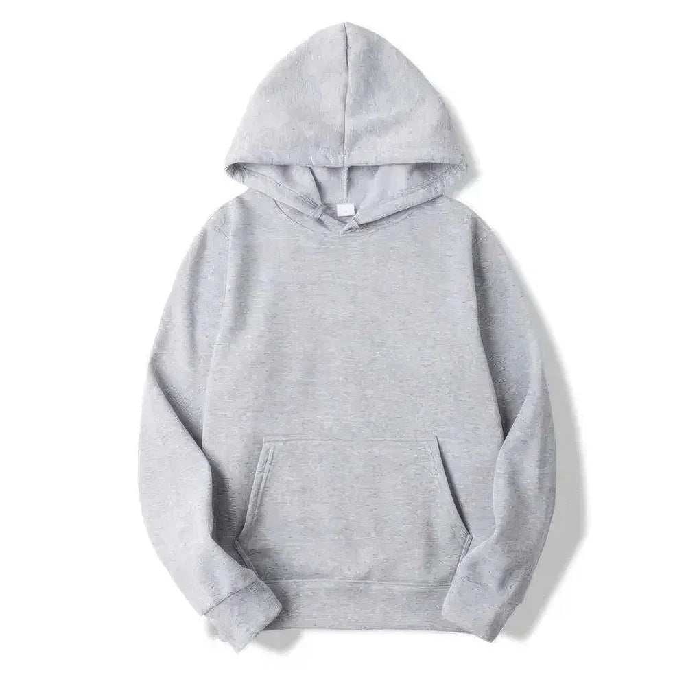 Hoodie med lange ærmer - justerbar pasform og afslappet komfort