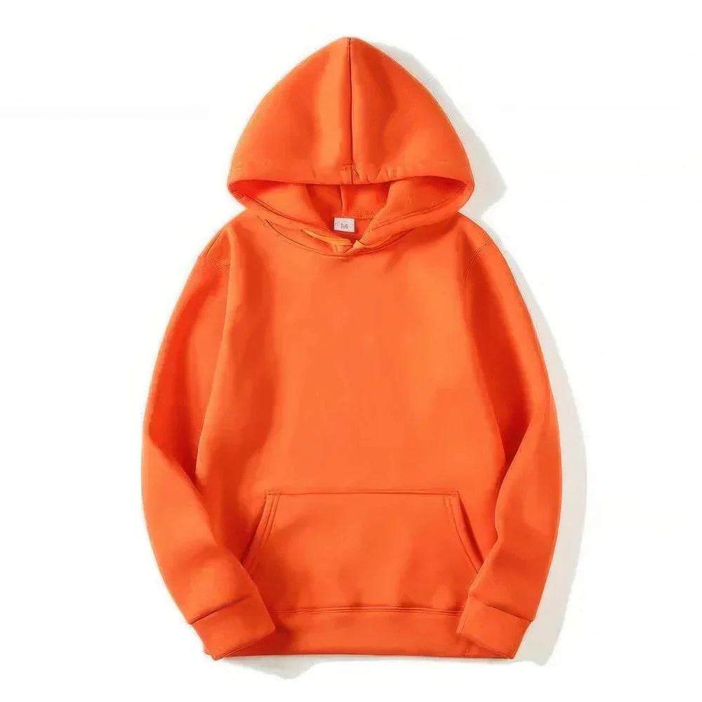 Hoodie med lange ærmer - justerbar pasform og afslappet komfort