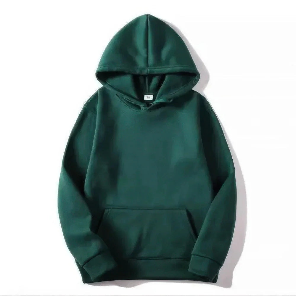 Hoodie med lange ærmer - justerbar pasform og afslappet komfort