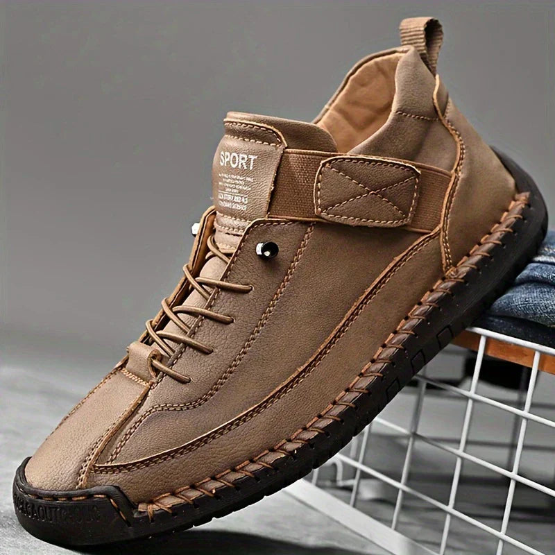 Sneakers för damer med snörning och ortopediskt stöd