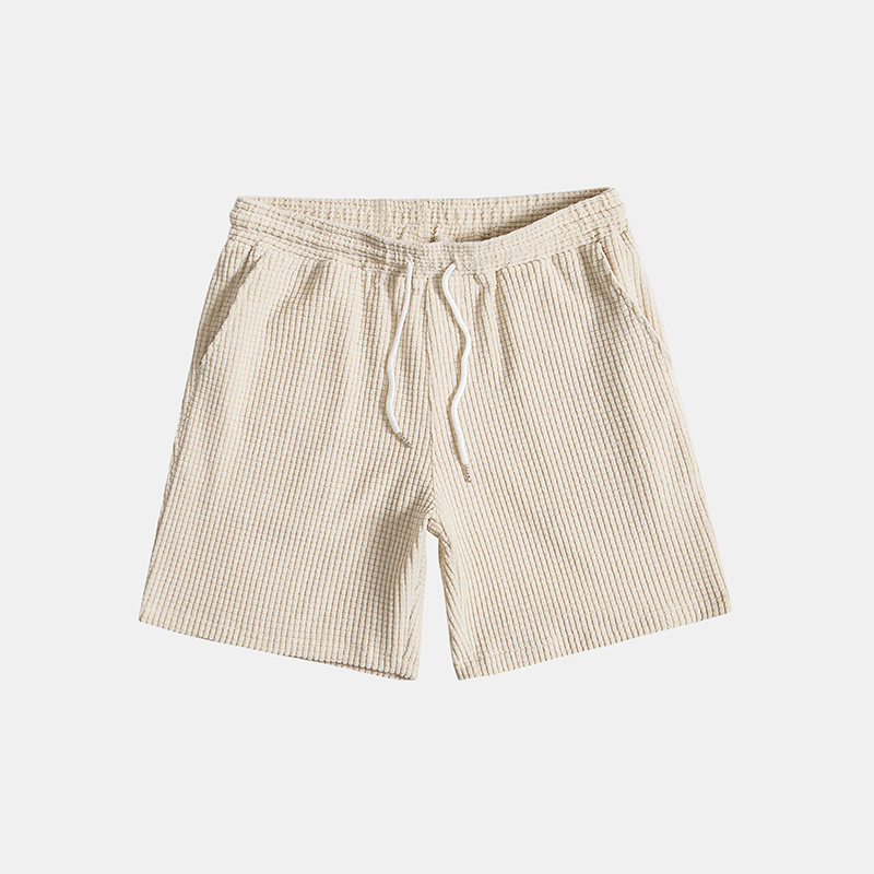 Set med herrpolo och shorts för avslappnat bruk