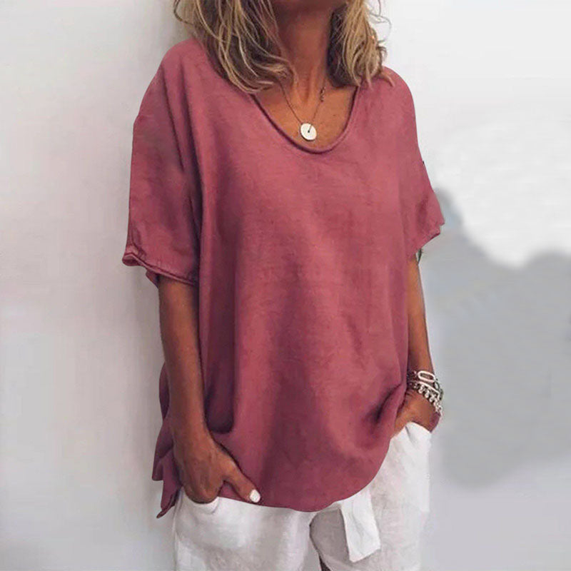 Kortärmad T-shirt för kvinnor