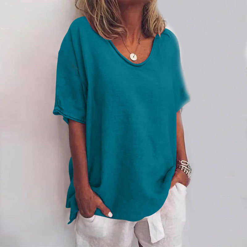 Kortärmad T-shirt för kvinnor