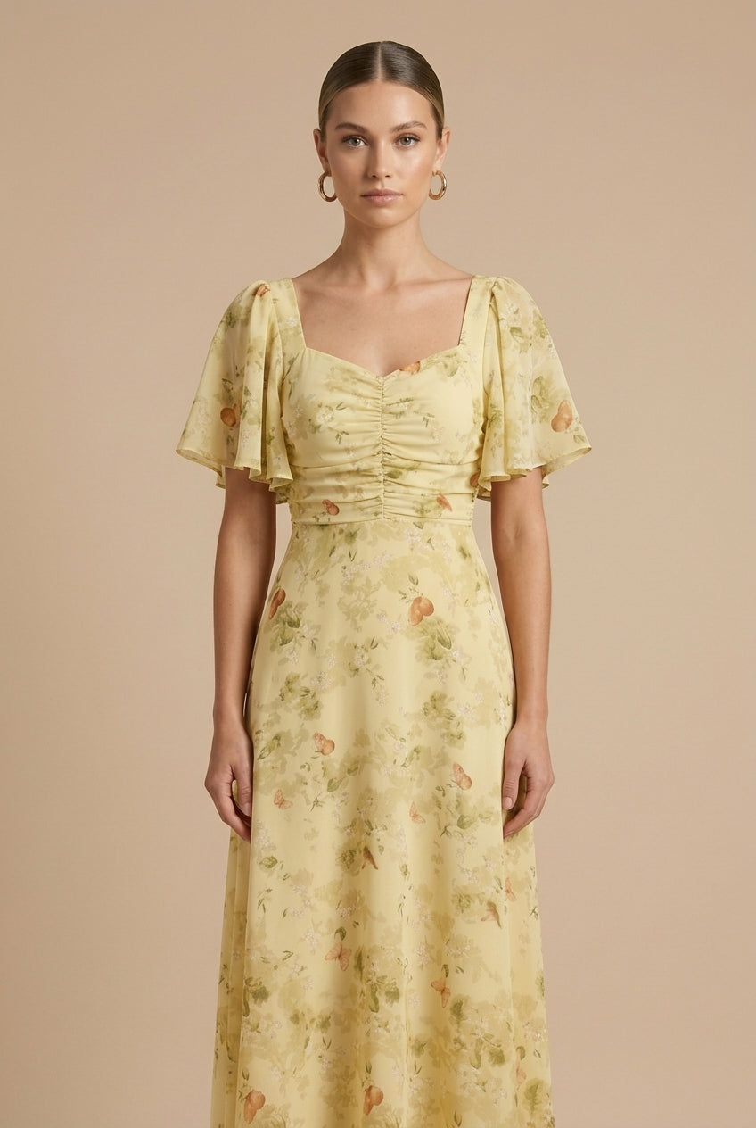Blommig Maxiklänning för Damer - Rosalie Design