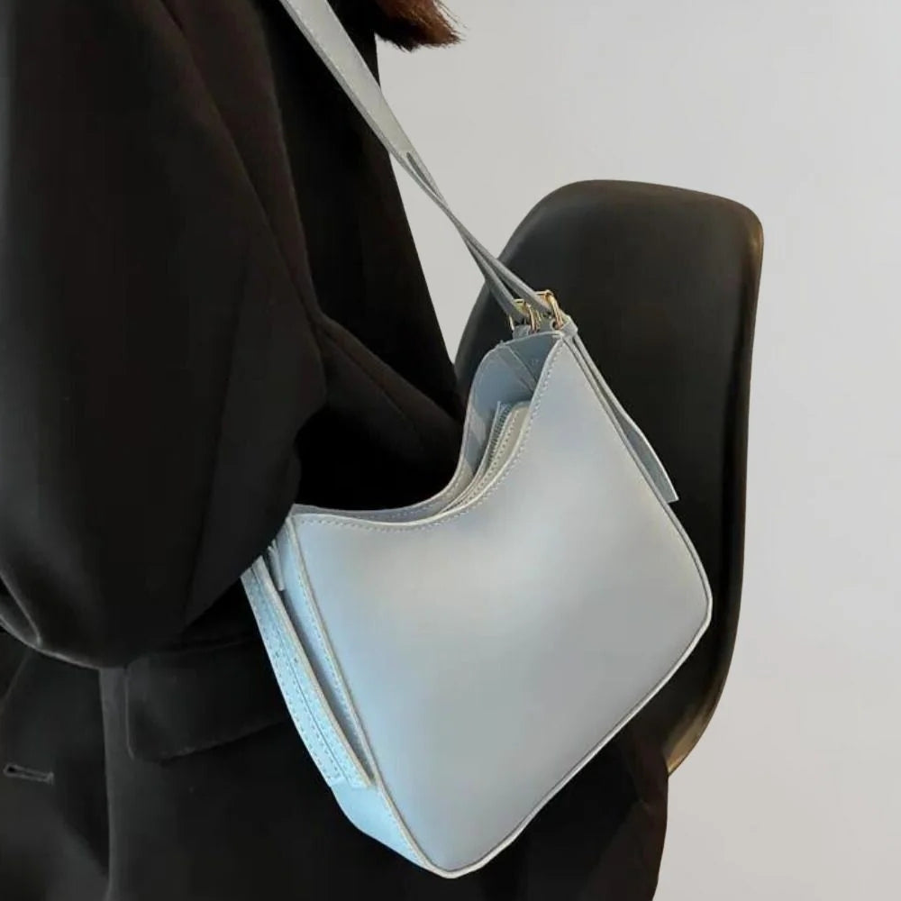Moderne skuldertaske – Med justerbar rem