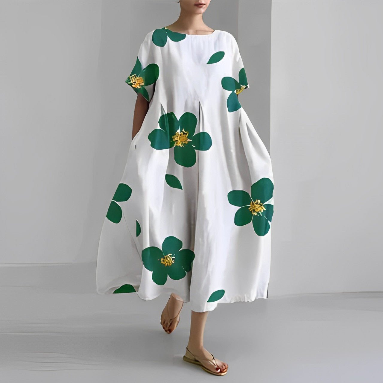 Floralis - Boho Maxiklänning för en Elegant Vårlook
