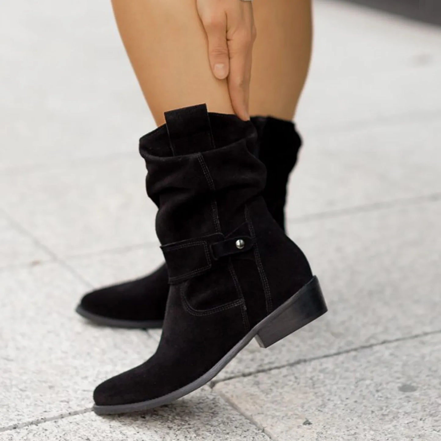Stövletter för fritidsbruk | Mjuk skaft med slip-on design