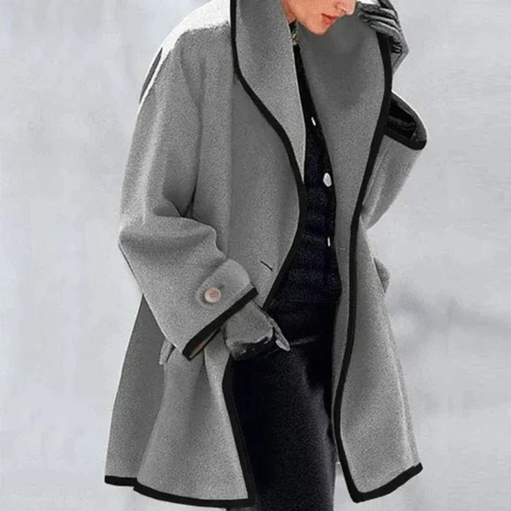 Oversize vinterjakke – damefrakke med store lommer