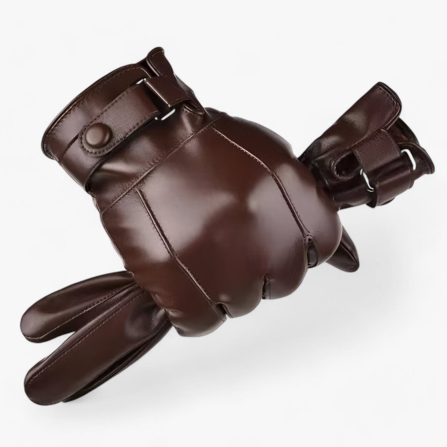 Herre Læderhandsker i Lammeskind - Ultimativ Vintervarme