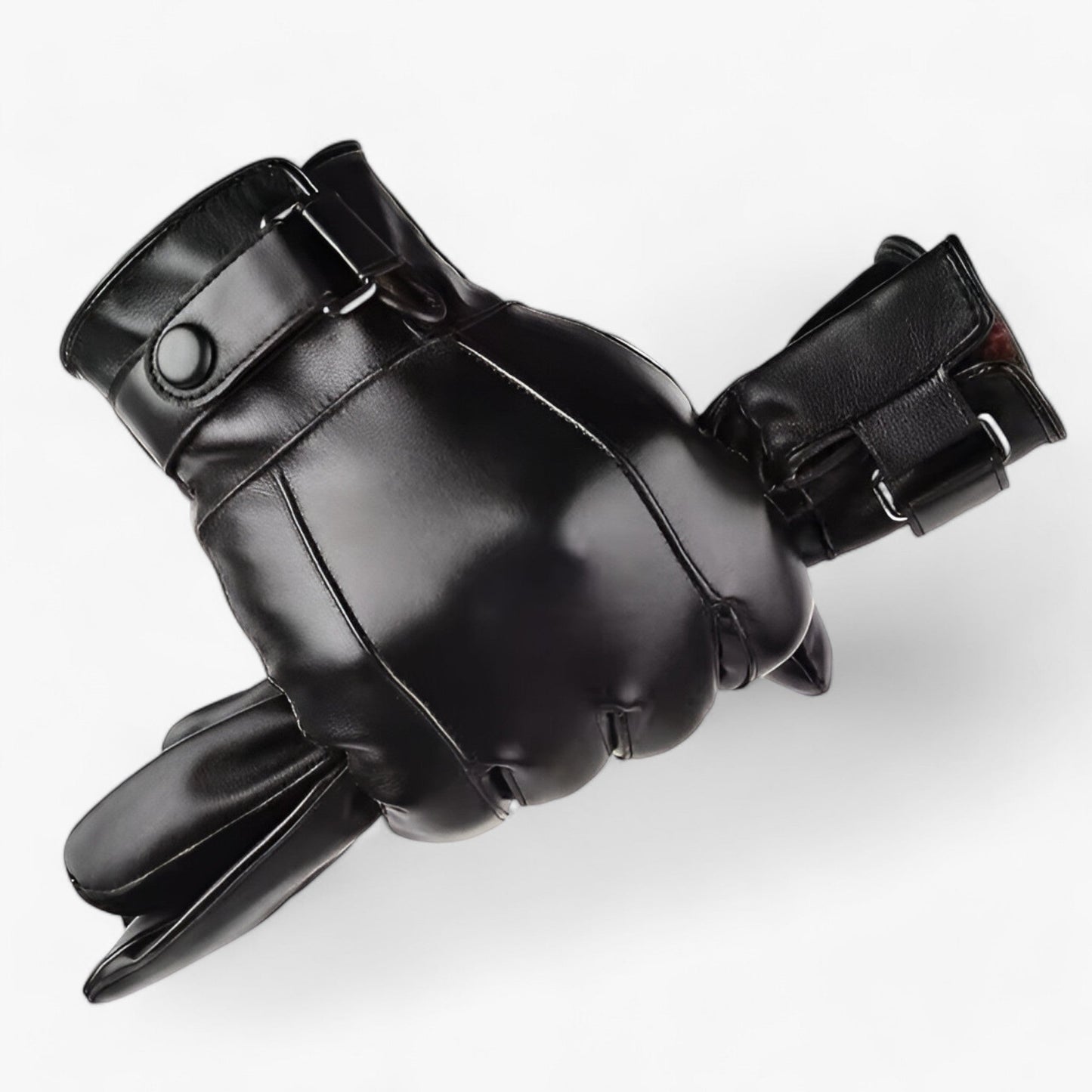 Herre Læderhandsker i Lammeskind - Ultimativ Vintervarme