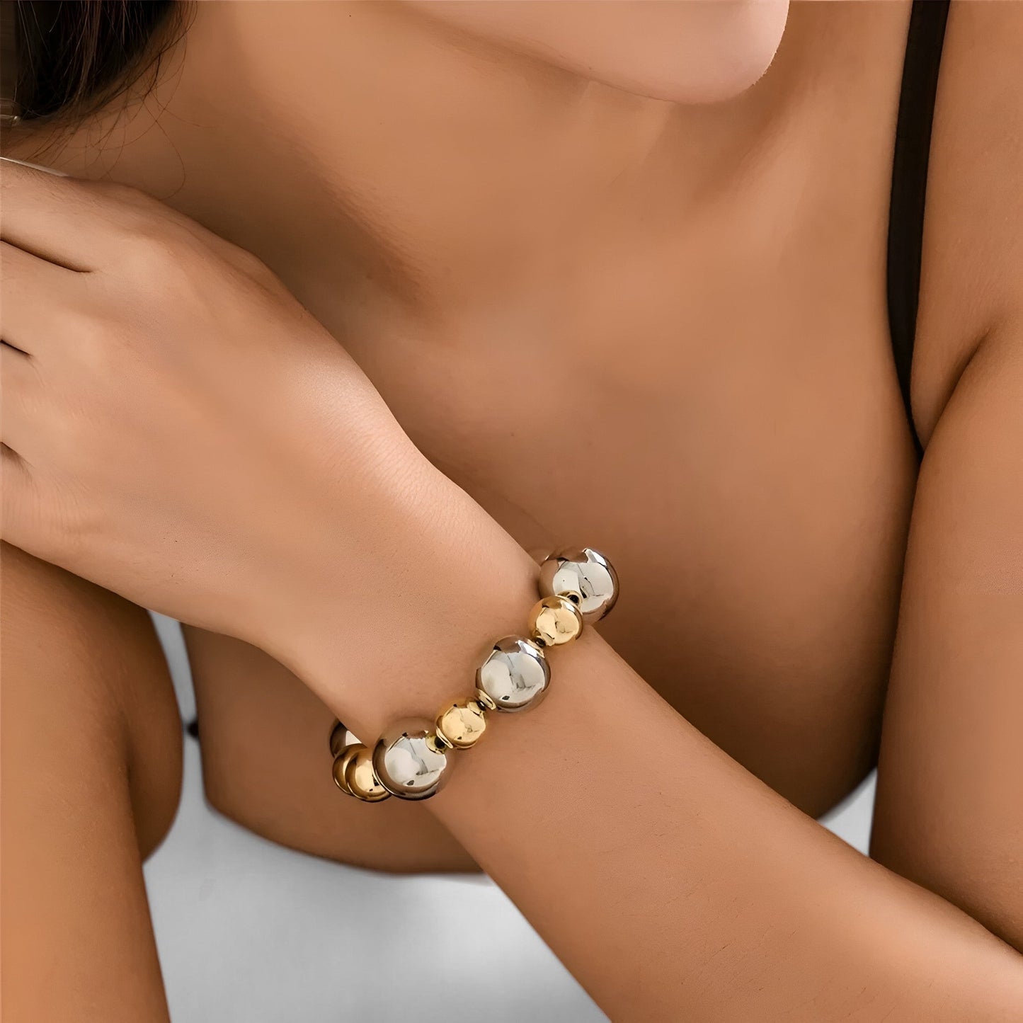 Vintage Perlehalskæde med Håndlavet Elegance og Komfort