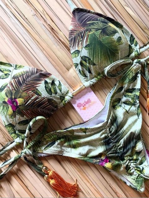 Bikinis Set med Push-up-effekt