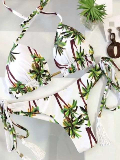Bikinis Set med Push-up-effekt
