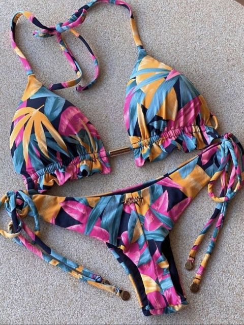 Bikinis Set med Push-up-effekt