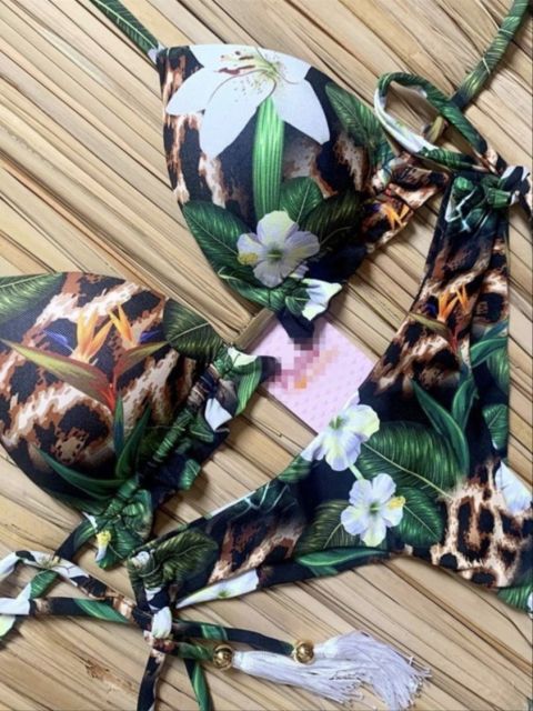 Bikinis Set med Push-up-effekt