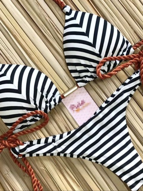 Bikinis Set med Push-up-effekt