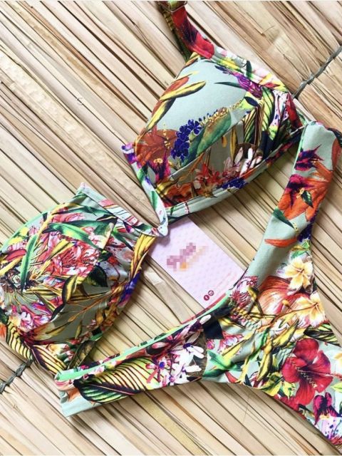 Bikinis Set med Push-up-effekt