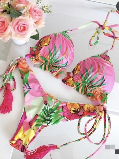 Bikinis Set med Push-up-effekt